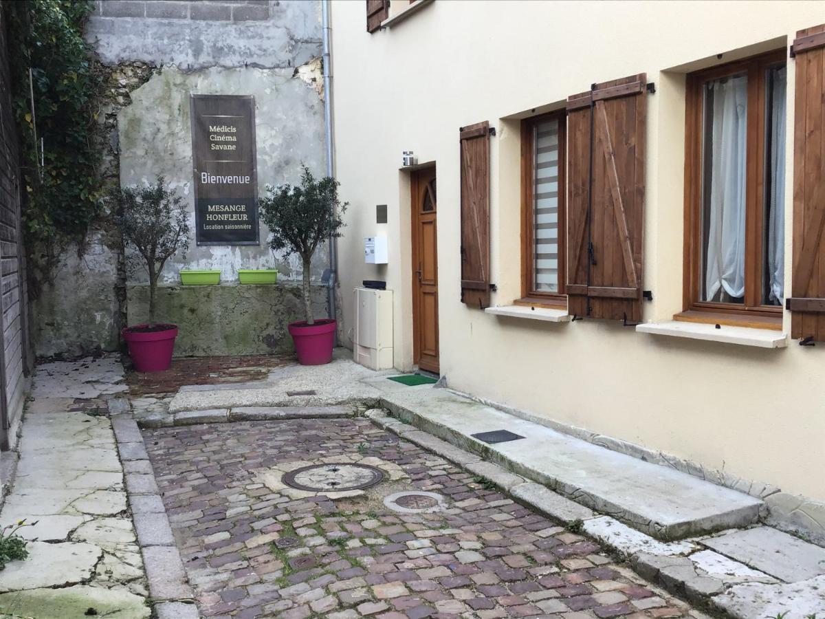 Honfleur Centre Ville Avec Garage Prive Eksteriør billede